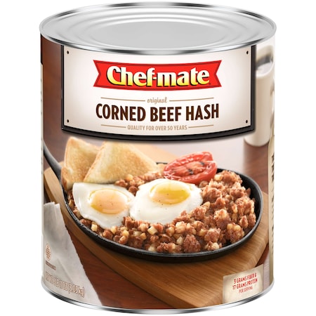 Chef-Mate Chef-Mate Corned Beef Hash 107 oz., PK6 10050000051684